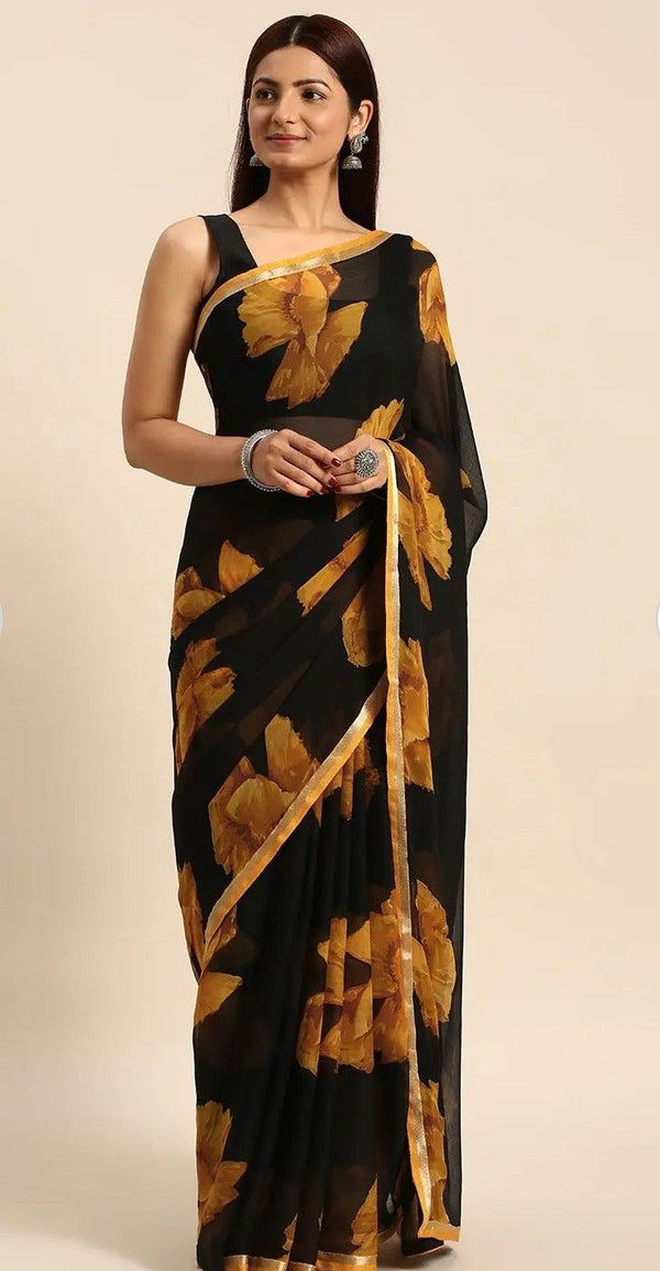 Digital Printed Saree